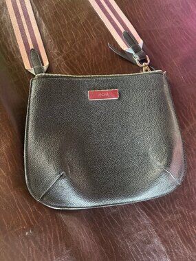 Prune handbag Brand/ Mia Crossbody Leather Bag